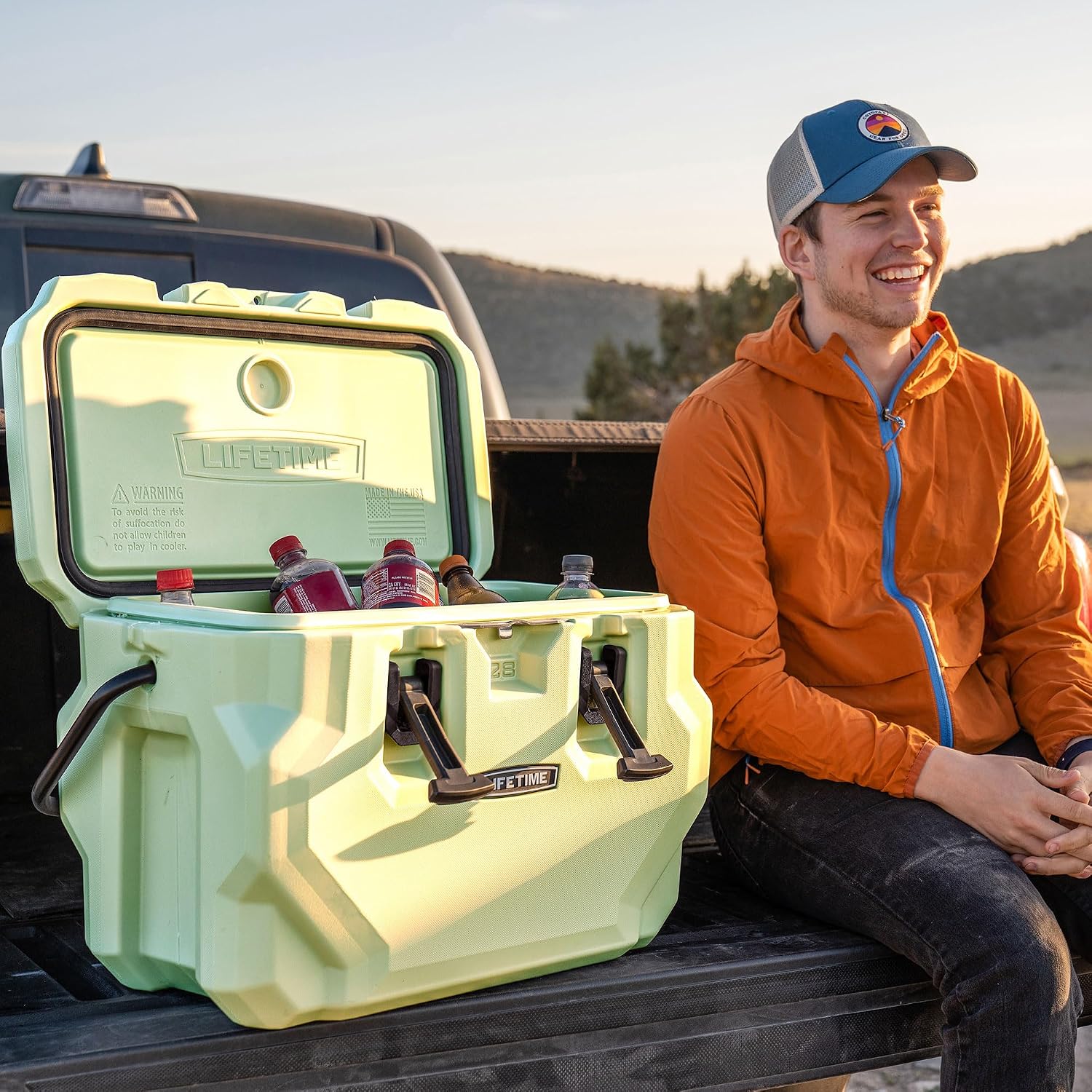Lifetime Hard Cooler, High Performance Ice Chest