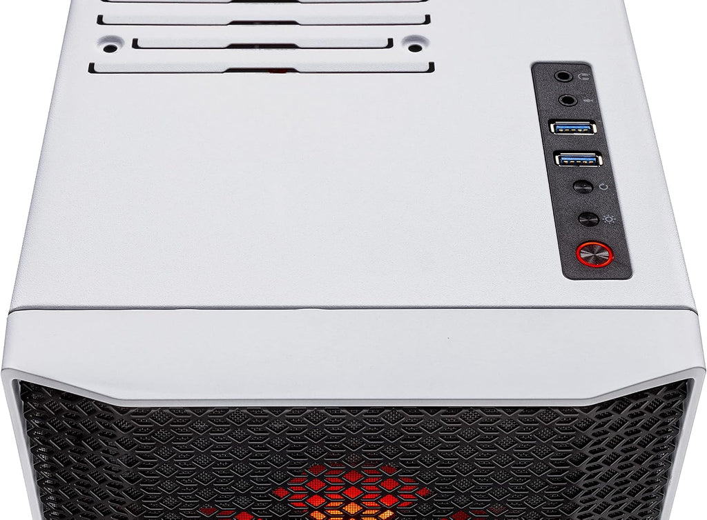 Skytech Gaming Blaze 3.0 Gaming Computer PC Desktop - Intel i5-10400F 2.9GHz, GTX 1650 Super, 500GB SSD, 16GB DDR4 3200, RGB Fans, AC WiFi, Windows 10 Home 64-bit, White