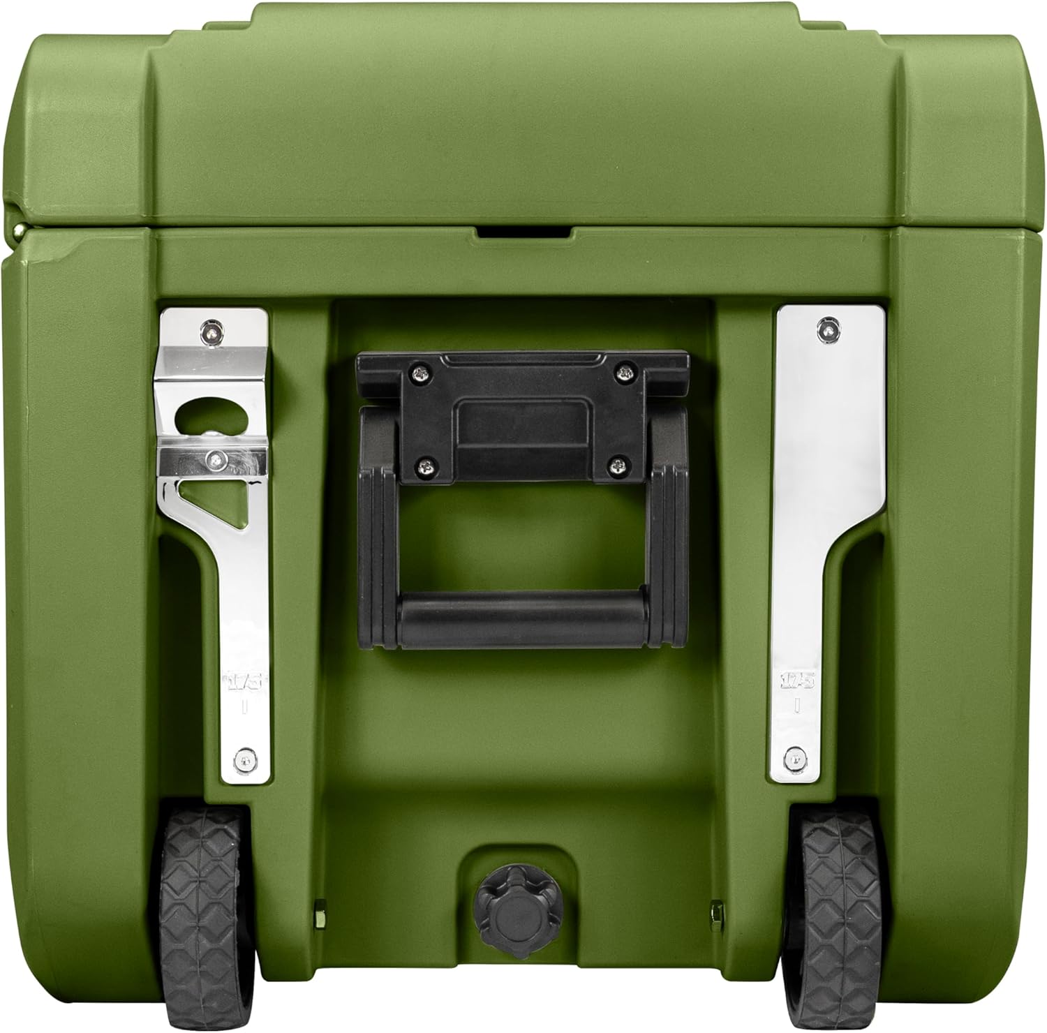 SRX-175 Overlanding Cargo Case – 175L Waterproof Storage Box for Camping, Off-Road & Truck Bed Gear – Heavy-Duty Lockable Storage with Gas Strut Lid, Stackable Design & Interior Organizer Tray (Green)