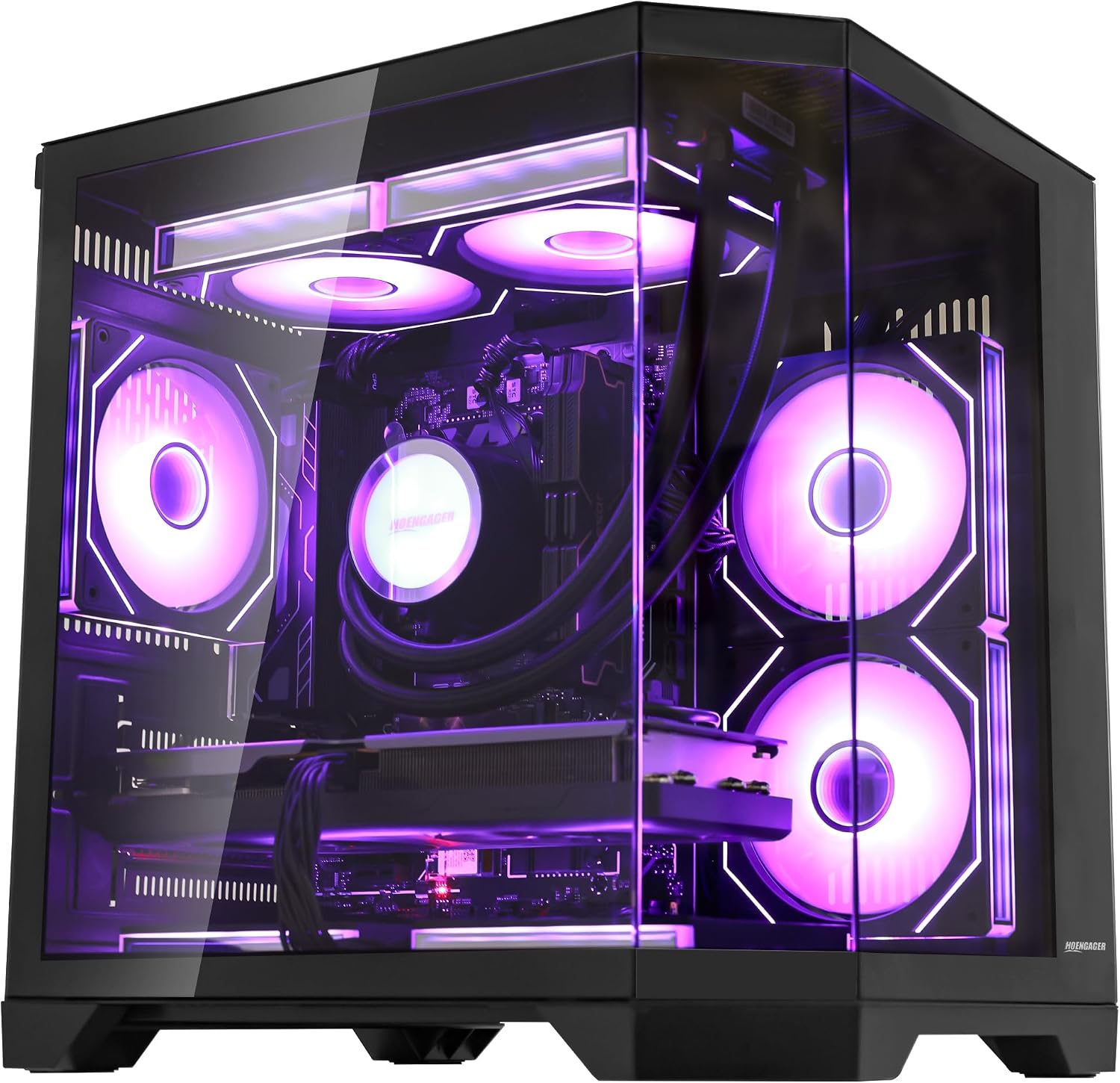 Ocean of Stars AI-Optimized Gaming PC, AMD Ryzen 7 7800X3D 8-Core 4.2 GHz, GeForce RTX 5060 8GB DLSS 4 GDDR7, 32GB DDR5 RAM 6000MHz,1TB PCIe SSD, WiFi&Bluetooth,Windows 11,Gaming Keyboard