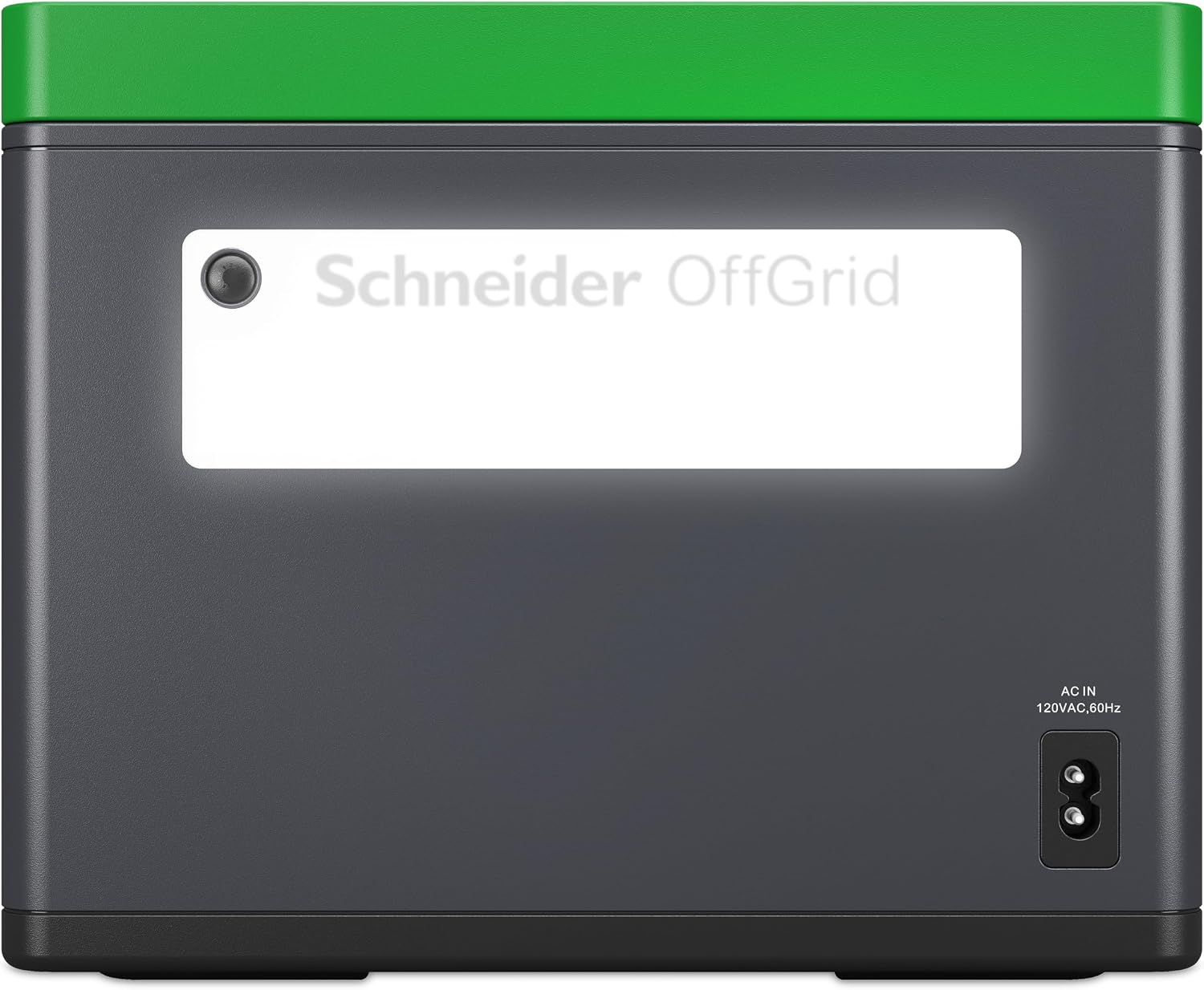 Schneider OffGrid 738Wh Portable Power Station, PPS730 Portable Solar Generator with Wireless Charging Pad, for Camping or Home