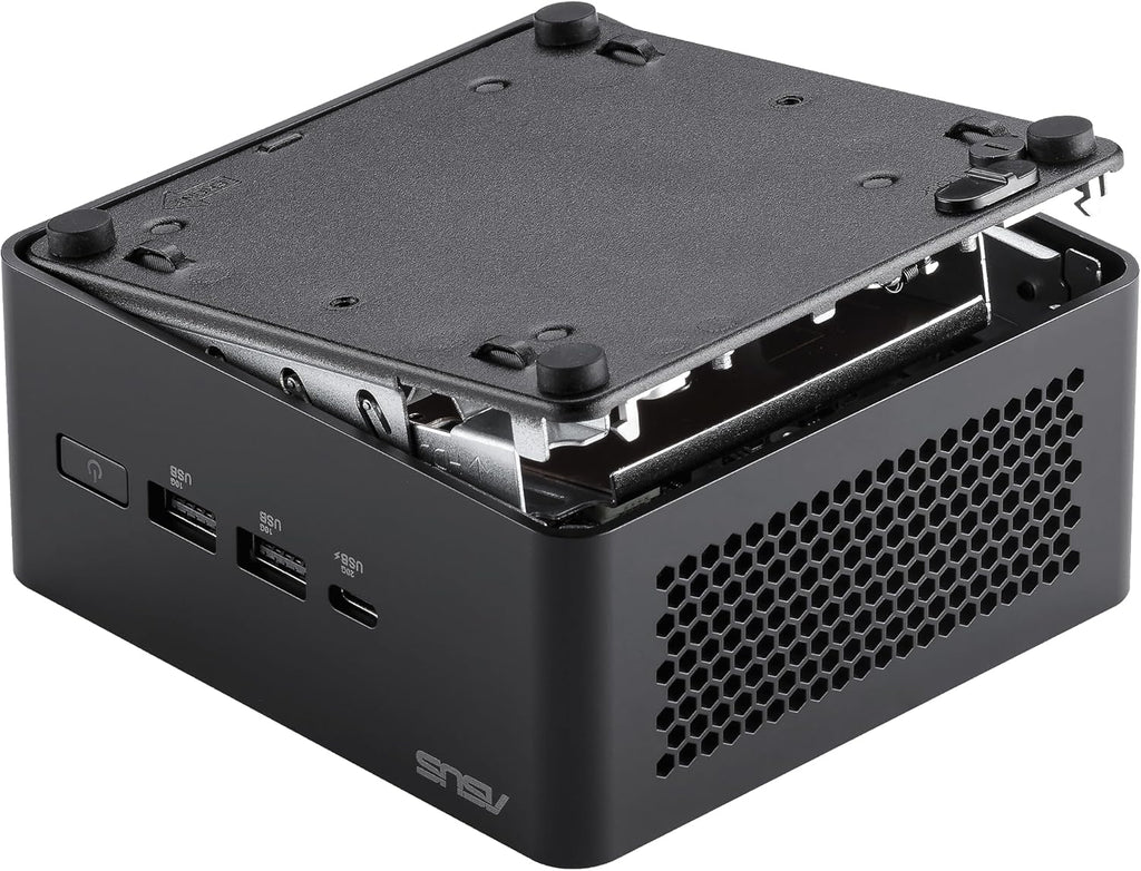 ASUS NUC 14 Pro Slim Barebone with Intel 14th Gen Core Ultra 7 155H (NPU Support), Up to 96GB DDR5 RAM, Dual Storage Design, Thunderbolt 4, Wi-Fi 6E & Bluetooth 5.3, with VESA Mount