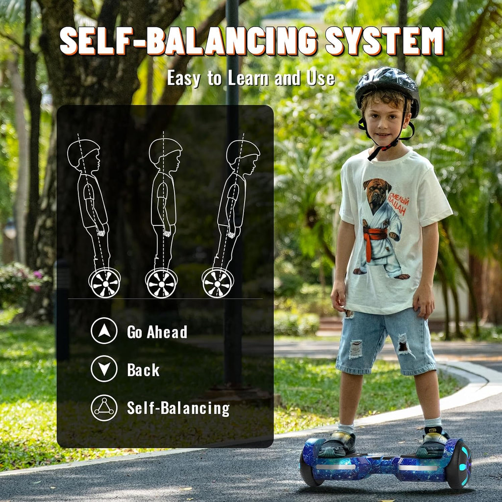 SIMATE Scooter, Bluetooth Speakers and LED Light-Up Wheels, APP Control, Dual 250W Motors, 8.5 mph Max Speed & 8.5 Miles Max Range, Gifts for Kids Adults Girls Boys