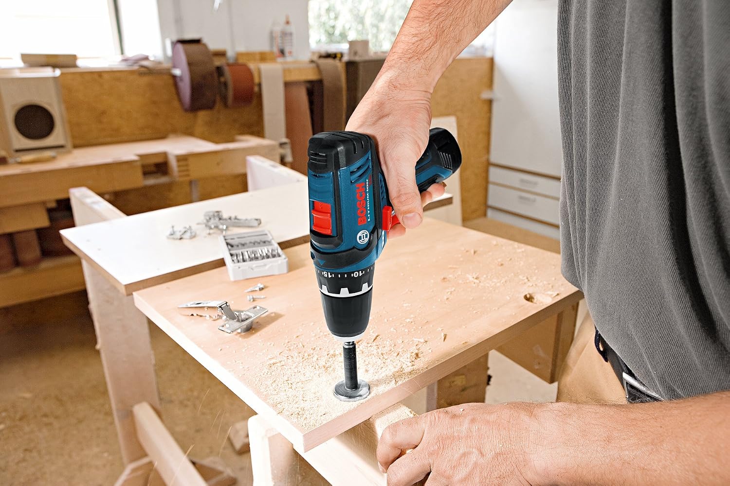 Bosch 12V Max Cordless 2-Tool Combo Kit with Drill/Driver and Impact Driver (CLPK22-120)