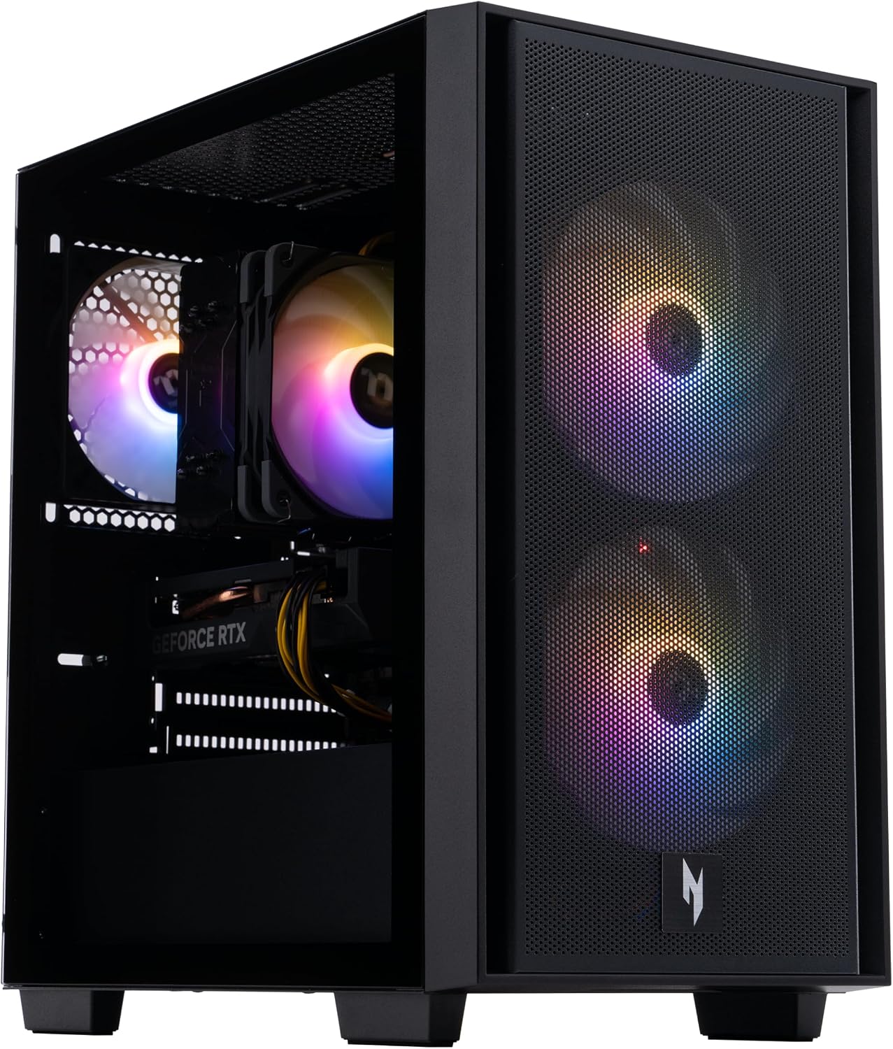 acer Nitro 60 N60-640-UR11 Gaming Desktop | Intel Core i5-14400F 10-Core Processor | NVIDIA GeForce RTX 4060 | 16GB DDR5 | 1TB PCIe Gen 4 SSD | Wi-Fi 802.11ac | Gigabit Ethernet | Windows 11 Home