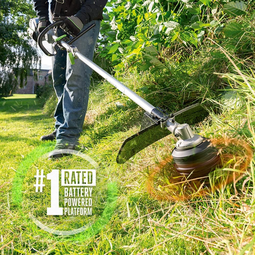 EGO Power+ MST1501 Multi-Head Combo Kit: 15-Inch String Trimmer & Power Head with 5.0Ah Battery & Charger Included