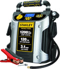 Stanley J5C09D 1200 Peak Amp Automotive Jump Starter, Portable Power – 2.1A/10W USB Port, 120 PSI Air Compressor