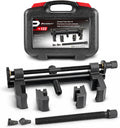 Powerbuilt Universal Pulley Puller Kit, Specialty Engine and Drive Train Tool Set, Remove Serpentine Pulleys, Service Car Vehicles, Storage Case 648443