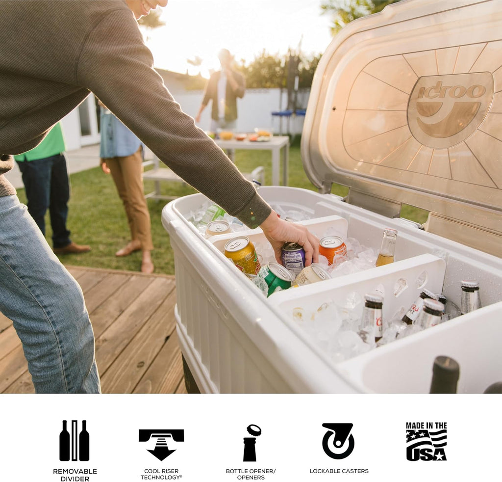 Igloo Hard Cooler | Polar & Party Bar Series | Insulated Ice Chests