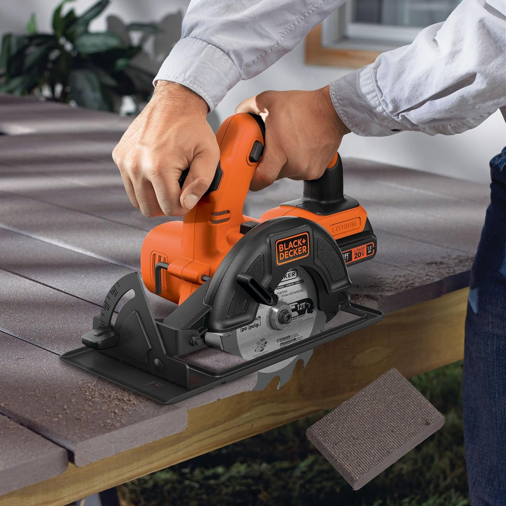 BLACK+DECKER 20V MAX Power Tool Combo Kit, 4-Tool Cordless Power Tool Set with 2 Batteries and Charger (BD4KITCDCRL)
