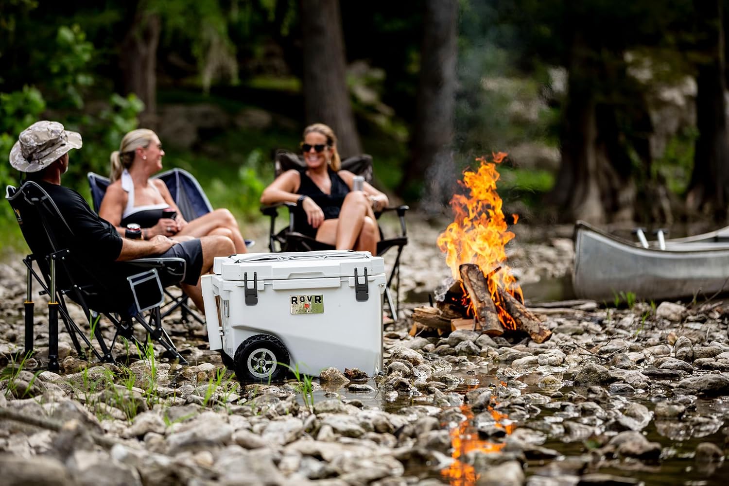 RovR Hard Cooler – Heavy Duty Insulated Cooler Box for Camping, Beach, Travel, Tailgating, Fishing, and Parties – Rugged Portable Cooler for Long Ice Retention
