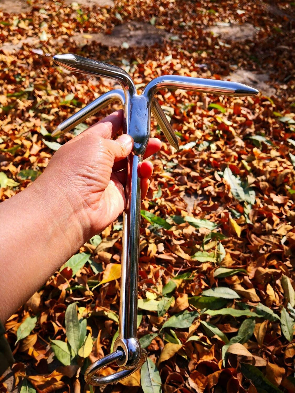 14.5' Grappling Hook Heavy Duty with 4-Claw Grapnel Anchor Stainless Steel 316 for Anchor Retrieving,Outdoor Hiking,Tree Limb Removal,Boat Anchor,Kayaks,Inflatables and Skiffs