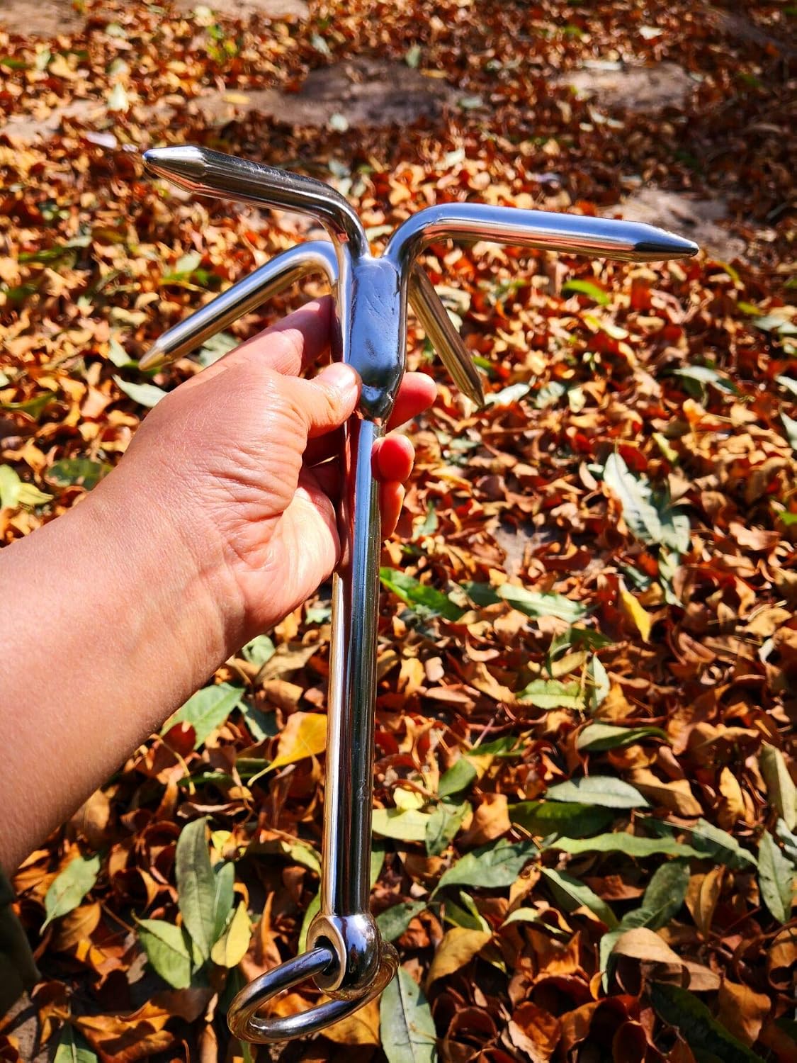 14.5' Grappling Hook Heavy Duty with 4-Claw Grapnel Anchor Stainless Steel 316 for Anchor Retrieving,Outdoor Hiking,Tree Limb Removal,Boat Anchor,Kayaks,Inflatables and Skiffs