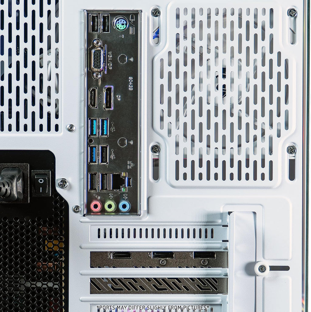 ViprTech Reaper 4.0 Gaming PC - AMD Ryzen 7 8700F (5.0Ghz Liquid Cooled), RTX 5070 12GB, 32GB DDR5 RAM, 2TB NVMe SSD, 800W Gold, VR-Ready, WiFi BT, Win 11, Desktop Computer Prebuilt, White