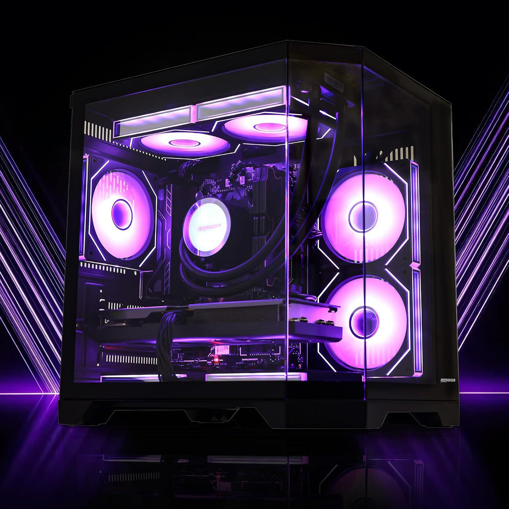 Ocean of Stars AI-Optimized Gaming PC, AMD Ryzen 7 7800X3D 8-Core 4.2 GHz, GeForce RTX 5060 8GB DLSS 4 GDDR7, 32GB DDR5 RAM 6000MHz,1TB PCIe SSD, WiFi&Bluetooth,Windows 11,Gaming Keyboard