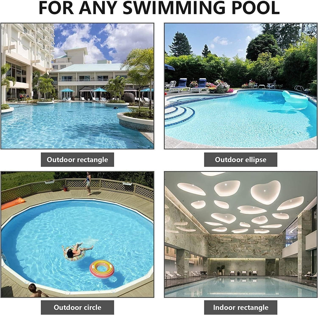 Cordless Pool Vacuum Cleaner Lasts 120 Mins,Pool Cleaning Robot Fully Automatic Pool Vacuum Cleaner with Dual-Motor, Self-Parking,Green