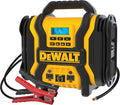 DEWALT DXAEPS14 2000 Peak Battery Amp 12V Automotive Battery Booster Jump Starter/Power Station with 120 PSI Compressor, 500W AC Power Inverter, and 15W USBa & 25W USB Ports