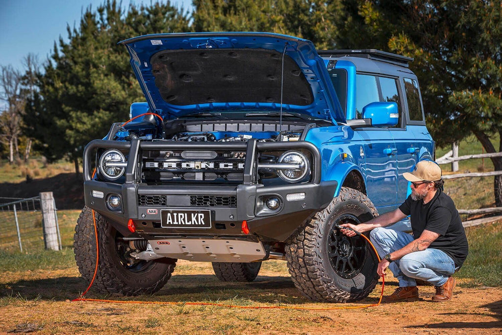 ARB CKBLA12 12V Brushless Air Compressor Premium On Board Motor boasts 1.5X in output. Ideal for faster tire inflating time and 4x4 off road adventures - 2025 Launched.