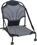 Folding Kayak Seat Fishing Seat Foldable Comfortable Backrest Support Portable with Back Support for Paddle Board Fishing