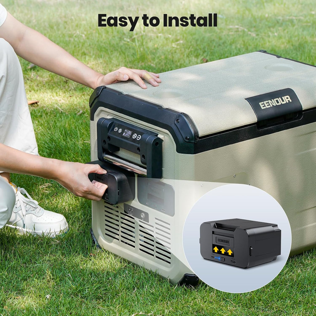 EENOUR DB01 Battery, 171Wh/15600mAh Additional Battery, Compatible D-Series Refrigerator Only(Charger Not Included)