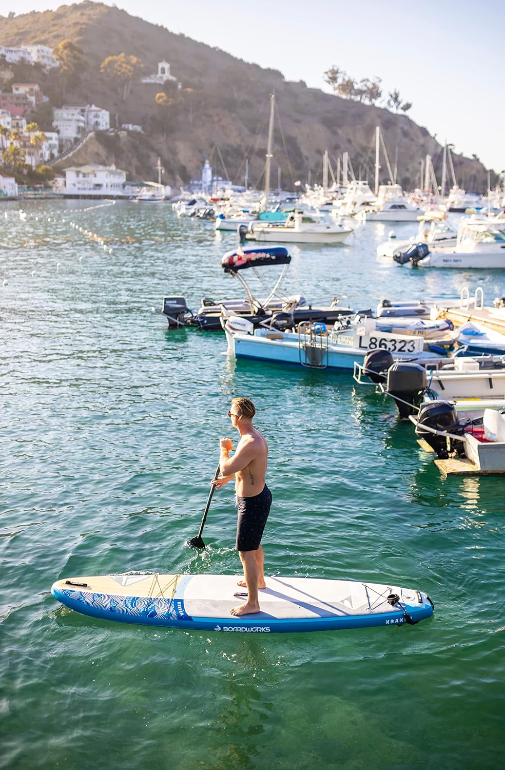 Boardworks SHUBU SUP - All Water Inflatable Stand-Up Paddle Board - SUP Includes Complete Kit with Paddle, Backpack Carry Bag, Leash, Dry Bag and Pump