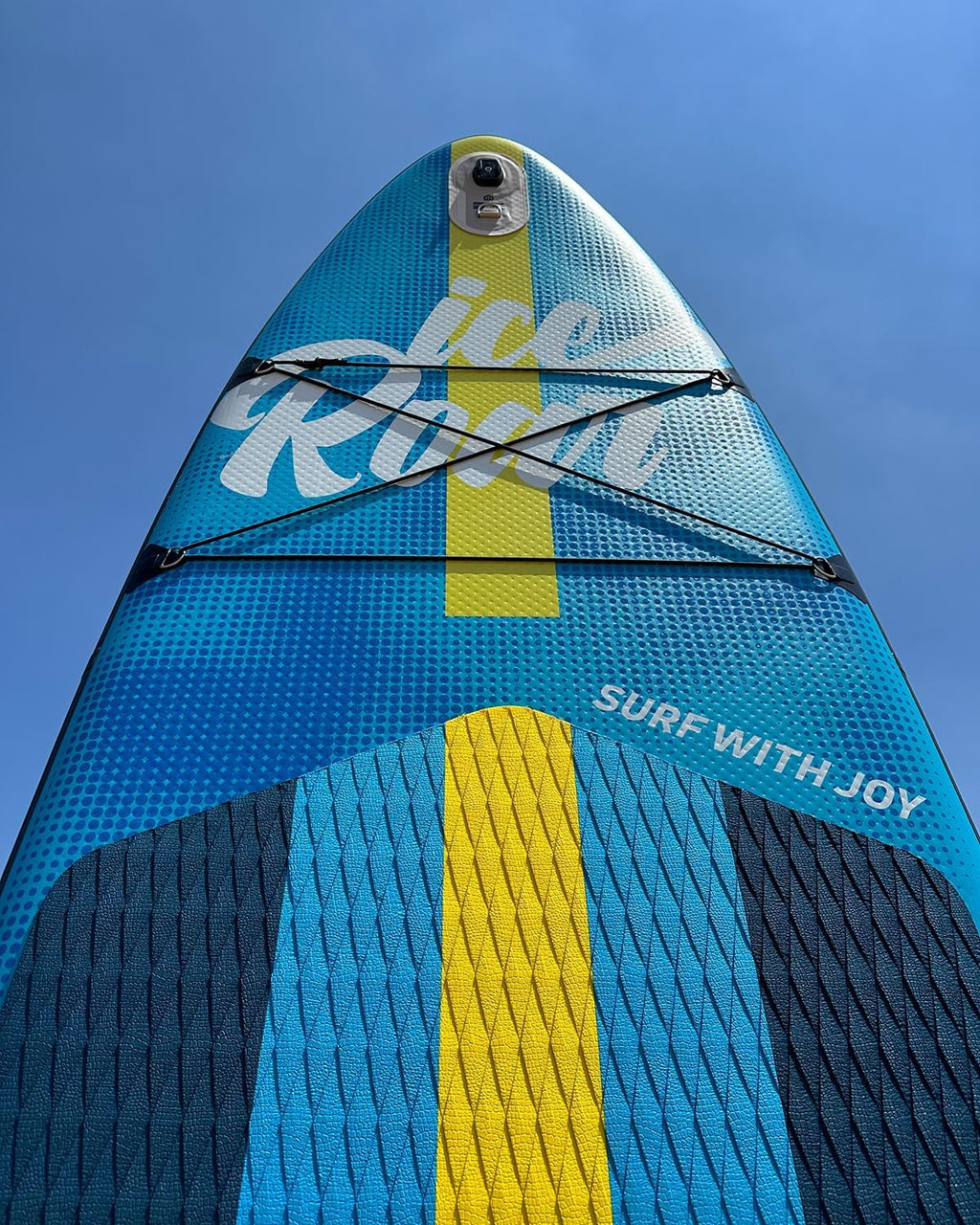 11'6'×34' Inflatable SUP - Extra Wide Stand Up Paddle Board for Adults & Youth - Ultra Stable Big Size Paddleboard for Fishing & Family - Large Size with Premium Pump & Accessories