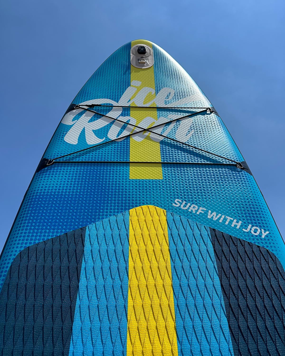 11'6'×34' Inflatable SUP - Extra Wide Stand Up Paddle Board for Adults & Youth - Ultra Stable Big Size Paddleboard for Fishing & Family - Large Size with Premium Pump & Accessories