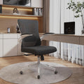 balmstar Ergonomic Office Chair Desk Chair - Mesh Computer Chair with 360° Swivel Wheels, Adjustable 90-130° Recline & Lumbar Support for Home Office, Supports up to 350lbs (04Black)