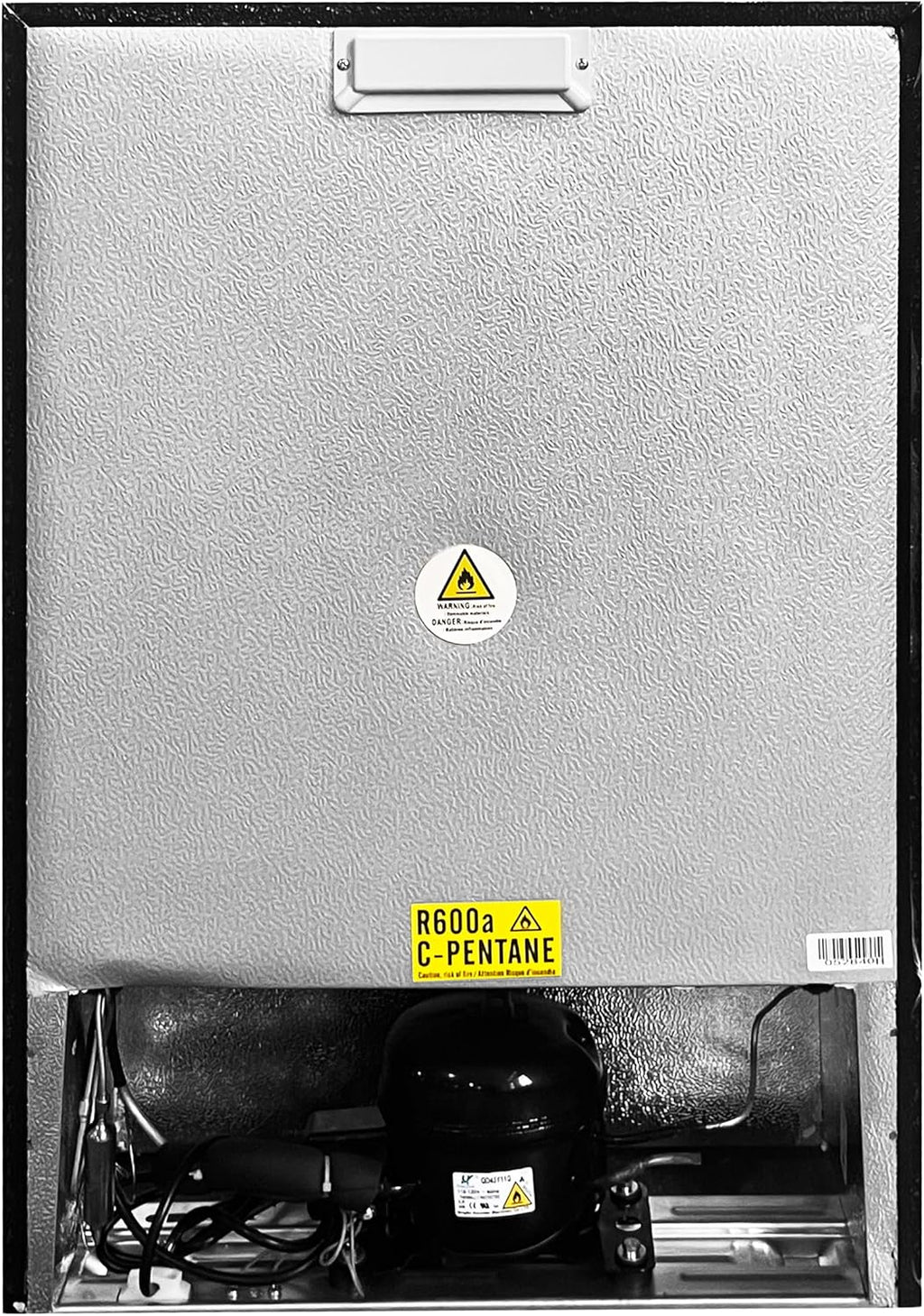 Frigidaire EFRF314-AMZ Upright Freezer 3 cu ft Stainless Platinum Design Series