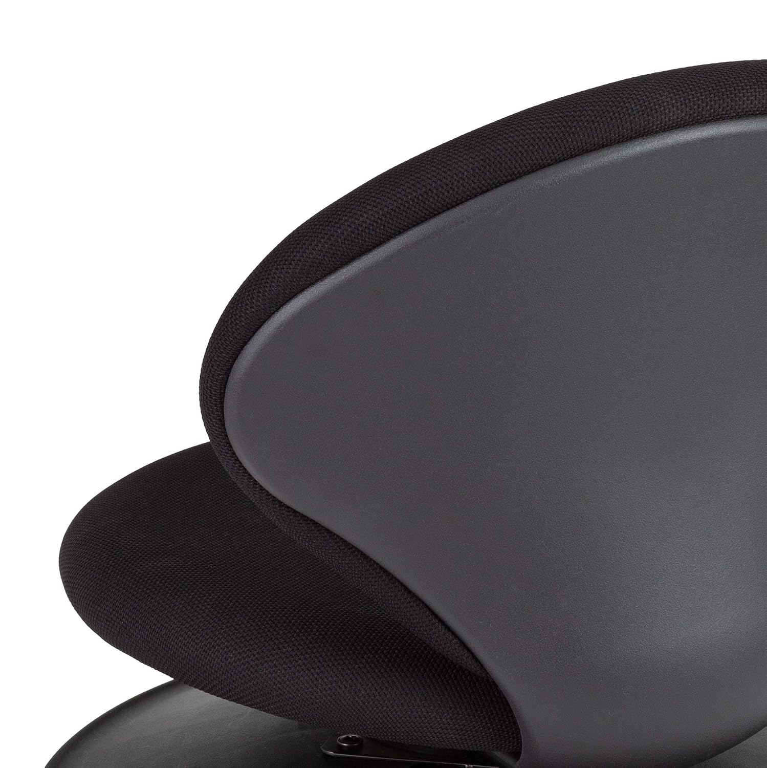 Norwood Commercial Furniture - NOR-ENI225BK-SO 360-Degree Swivel Padded Floor Chair with Back Rest for Teachers, Students, and Gamers, Black