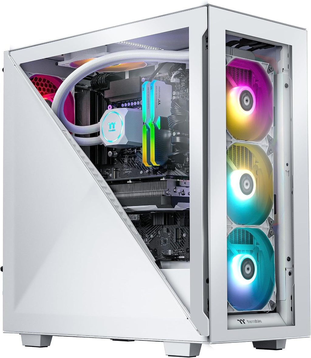 Thermaltake LCGS Avalanche i477T AIO Liquid Cooled CPU Gaming Desktop (Intel® Core™ i7-13700KF, 32GB DDR5 5600MT/s, NVIDIA® GeForce RTX™ 4070 Ti, 2TB NVMe M.2, WiFi) D3AV-Z790-47T-LCS