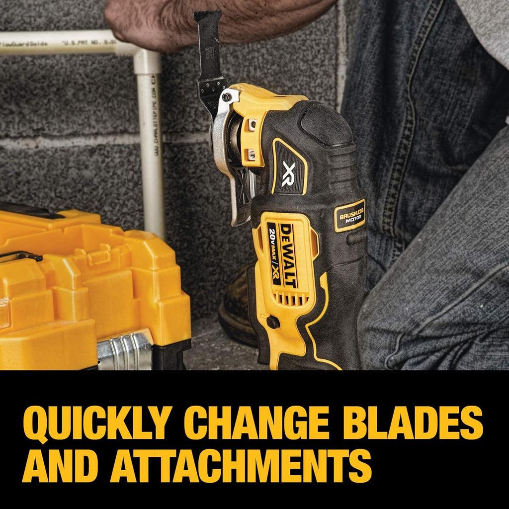 DEWALT 20V MAX Power Tools, 9 Cordless Tool Combo, Impact and Drill Driver, Oscillating Tool, Grinder,Circular and Reciprocating Saw,Right Angle Drill,Speaker,LED Light, 2 Batteries,Charger (DCK940D2)