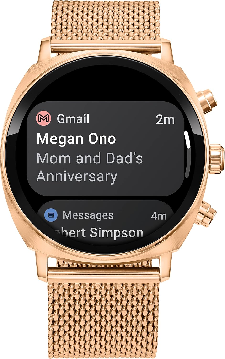 Citizen CZ Smart PQ2 41MM Unisex Smartwatch with YouQ App with IBM Watson® AI and NASA Research, Wear OS by Google, HR, GPS, Fitness Tracker, Amazon Alexa™, iPhone Android Compatible, IPX6 Rating