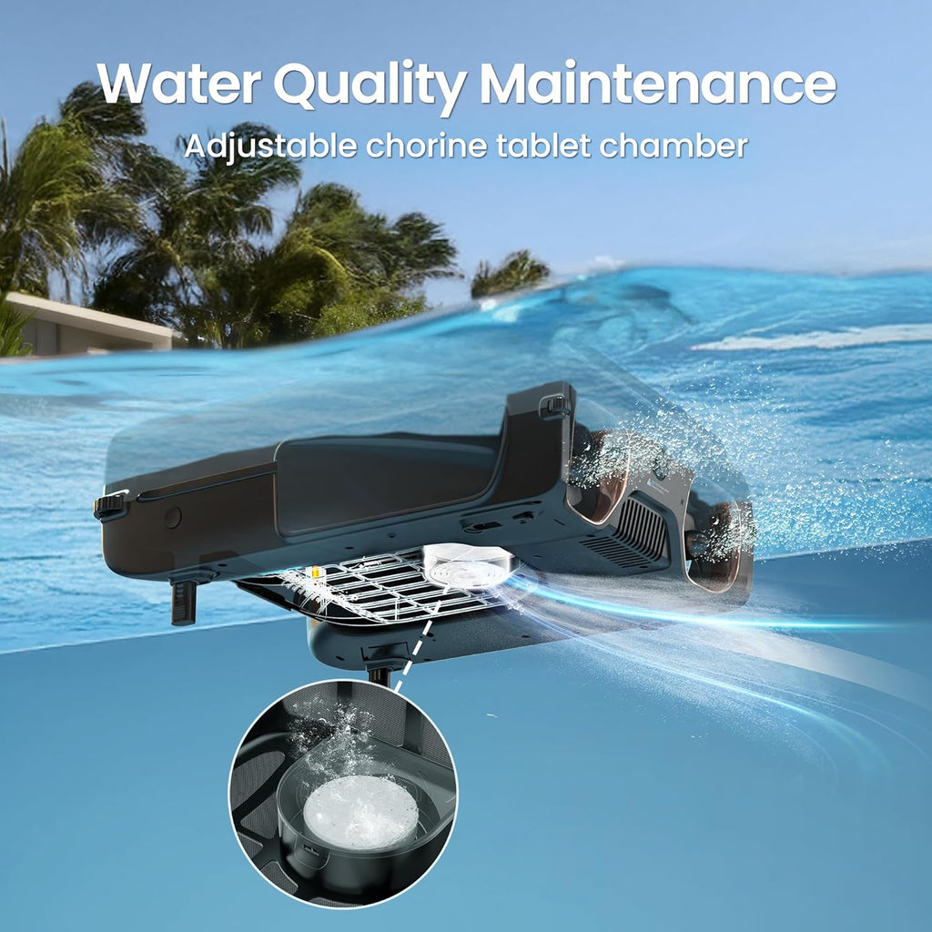 (2026 New) AIPER Experts Duo: Scuba V3 & EcoSurfer S2, 360° Top-to-Bottom Cleaning, 7 Day Hands-Free Care, 10x Faster Pool Cleaning with AI Patrol, Smart Parking & Water Quality Maintenance