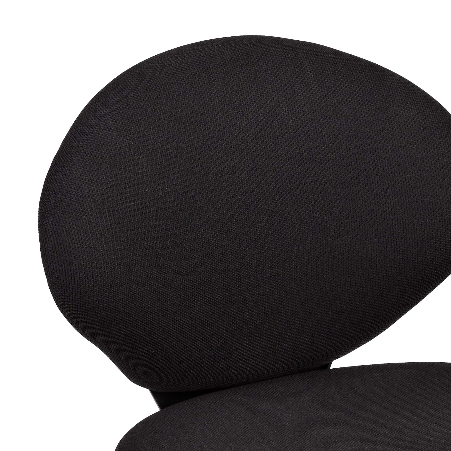 Norwood Commercial Furniture - NOR-ENI225BK-SO 360-Degree Swivel Padded Floor Chair with Back Rest for Teachers, Students, and Gamers, Black