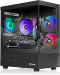 Thermaltake LCGS View i1470-170 Gaming Desktop (Intel Core™ i7-14700F, ToughRam 32GB DDR5 6000MT/s RGB Memory, NVIDIA® GeForce RTX™ 5070, 1TB NVMe M.2, WiFi, Windows 11) V17B-B760-570-LCS