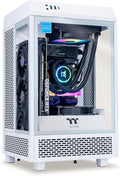 Thermaltake Reactor 380T Snow AIO Liquid Cooled Gaming PC (AMD Ryzen™ 7 5800X 8-core, DDR4 3600Mhz 32GB RGB Memory, NVIDIA® GeForce RTX™ 3080Ti, 1TB NVMe Gen4, WiFi, Win 10 Home) TW1S-B550-38I-LCS
