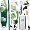 SUP, Paddle Board 11'x33 x6 Wide Inflatable Stand Up Paddle Board with Hand Pump, Leash, Adjustable Paddle for Basic Version, 100L Backpack, All-Round Sup Board