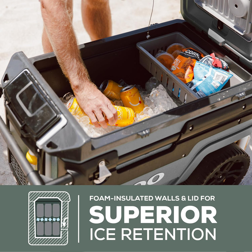 Igloo Trailmate Journey 70Qt Wheeled Cooler | Insulated Hard Shell Ice Chest