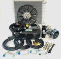 A/C KIT UNIVERSAL UNDERDASH EVAPORATOR 404-100 HEAT AND COOL 12V WITH ELECTRICAL HARNESS