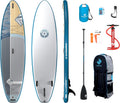 Boardworks SHUBU SUP - All Water Inflatable Stand-Up Paddle Board - SUP Includes Complete Kit with Paddle, Backpack Carry Bag, Leash, Dry Bag and Pump
