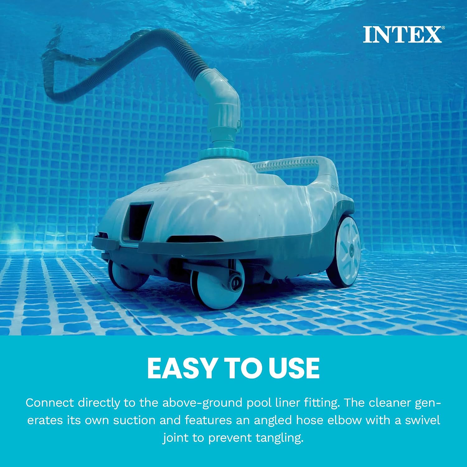 INTEX 26367EH Ultra XTR 24ft x 12ft x 52in Above Ground Swimming Pool Set with Sand Filter Pump and Deluxe Automatic Vacuum Cleaner