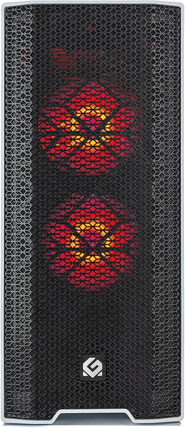 Skytech Gaming Blaze 3.0 Gaming Computer PC Desktop - Intel i5-10400F 2.9GHz, GTX 1650 Super, 500GB SSD, 16GB DDR4 3200, RGB Fans, AC WiFi, Windows 10 Home 64-bit, White