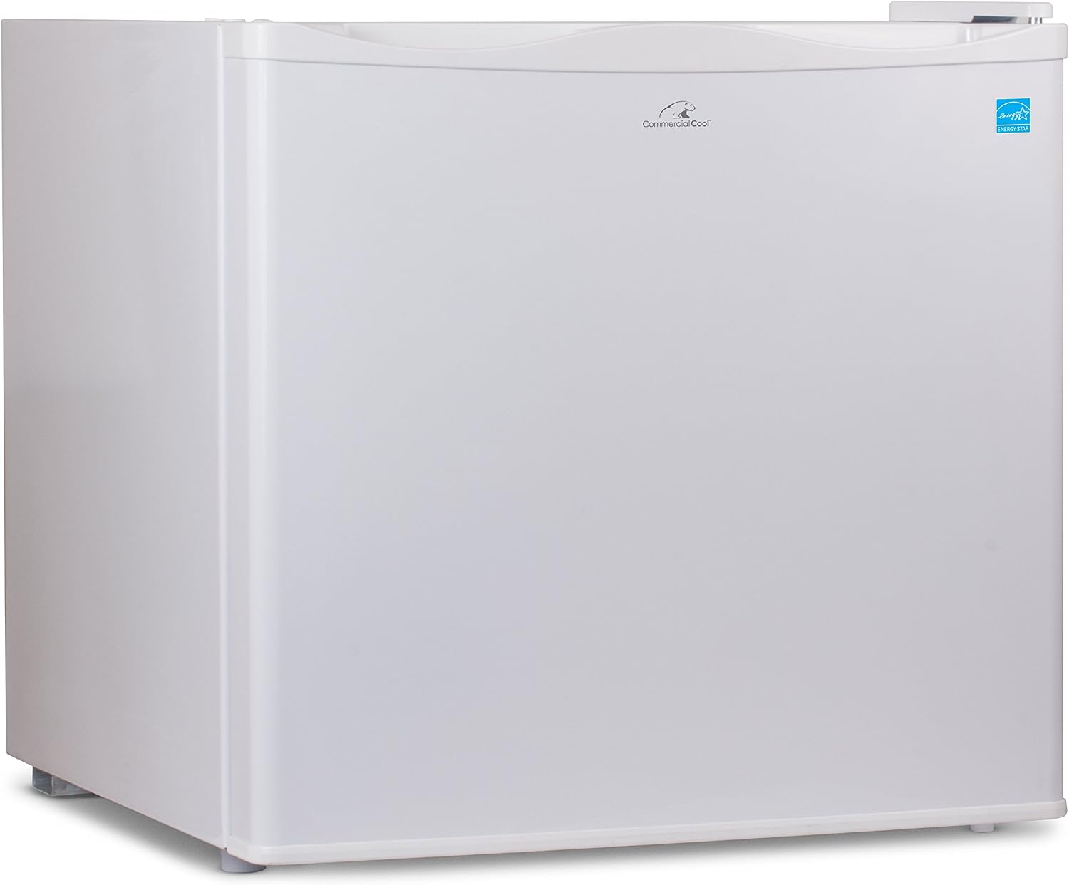 Commercial Cool CCUK12W 1.2 Cu. Ft. Upright Freezer with Adjustable Thermostat Control and R600a Refrigerant, White