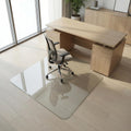 Office Chair Mat for Carpet & Hardwood - 36x48 Tempered Glass Chair Mat, Beveled Edge, Heavy-Duty 1,000 lb Capacity, Smooth Glide Floor Protector by Clearly Innovative