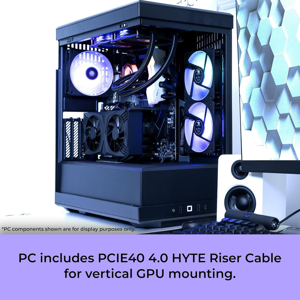 iBUYPOWER Y40 PRO Black Gaming PC Desktop Computer Intel Core Ultra 9 285 CPU, NVIDIA GeForce RTX 5080 16GB GPU, 32GB DDR5 RGB 5200MHz RAM, 2TB NVMe SSD, Windows 11 Home, Keyboard, Mouse- Y40BI9N5801