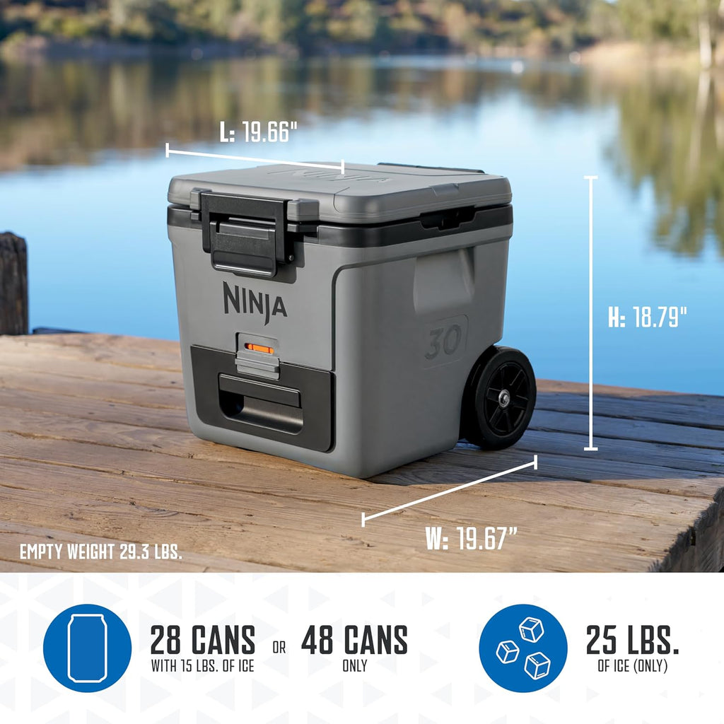 Ninja FrostVault 30QT Cooler with Wheels
