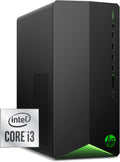 HP Pavilion Gaming Desktop, NVIDIA GeForce GTX 1650 SUPER, Intel Core i3-10100, 8 GB DDR4 RAM, 256 GB PCIe NVMe SSD, Windows 11, USB Mouse and Keyboard, Compact Tower Design (TG01-1022, 2020)