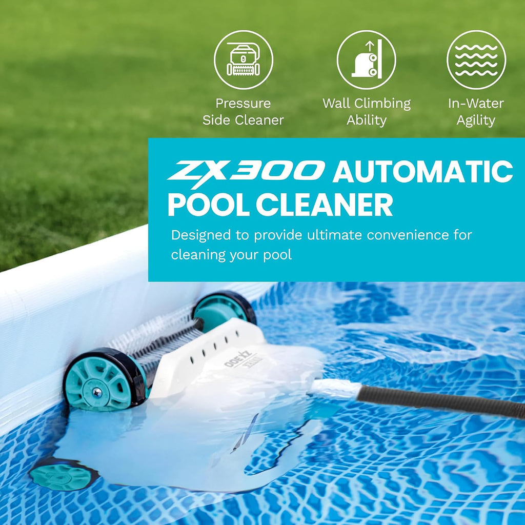 INTEX 26333EH Ultra XTR 20ft x 48in Above Ground Swimming Pool Set with Sand Filter Pump and Deluxe Automatic Vacuum Cleaner