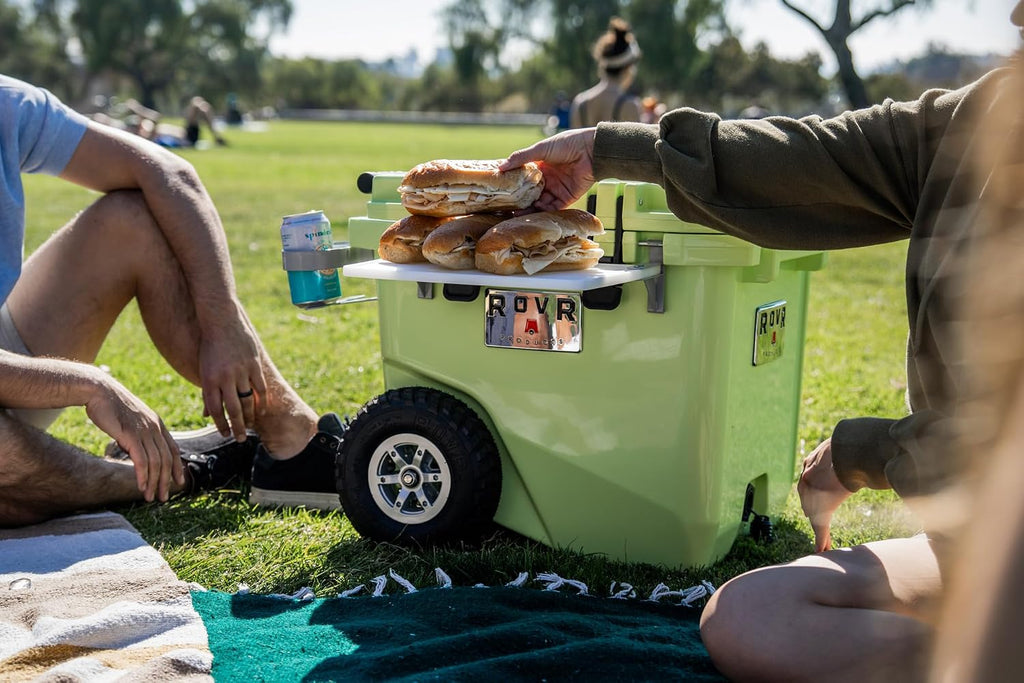 RovR Hard Cooler – Heavy Duty Insulated Cooler Box for Camping, Beach, Travel, Tailgating, Fishing, and Parties – Rugged Portable Cooler for Long Ice Retention